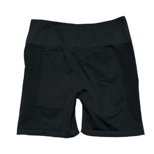 Inaka Performance Biker Shorts Womens Size XXL Black Athletic Biker Workout Yoga